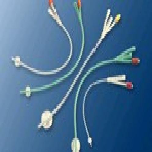 Silicone foley balloon catheter
