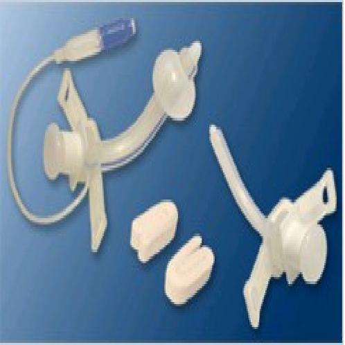 Silicone tracheostomy tube